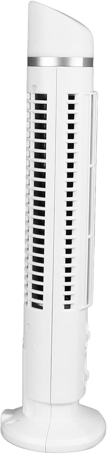 Tower fan with lamp