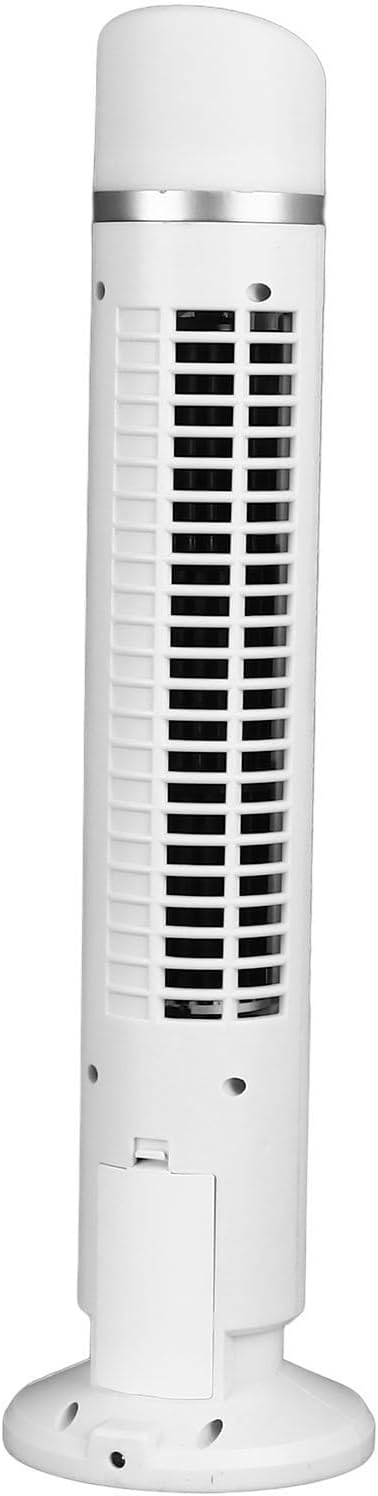 Tower fan with lamp