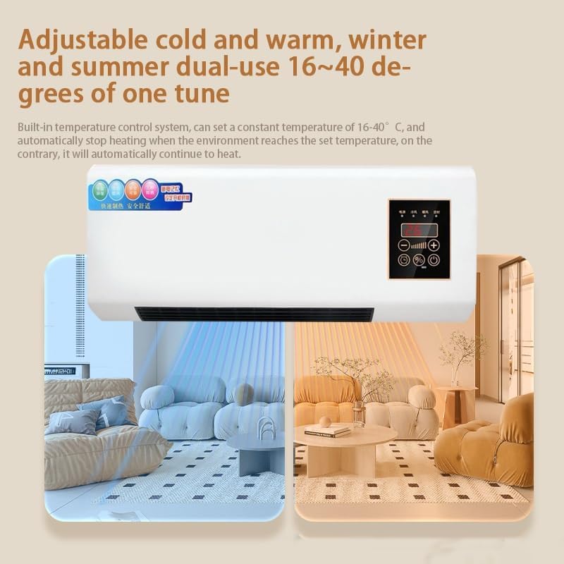 2000W 2-in-1 Air Conditioner for Summer and Winter, portable