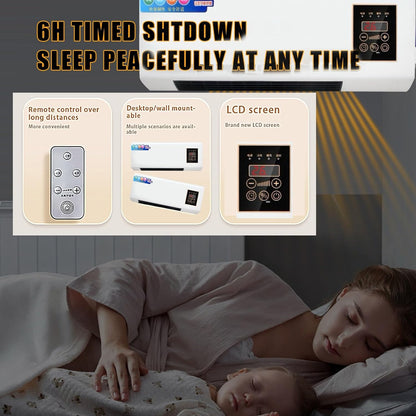 2000W 2-in-1 Air Conditioner for Summer and Winter, portable