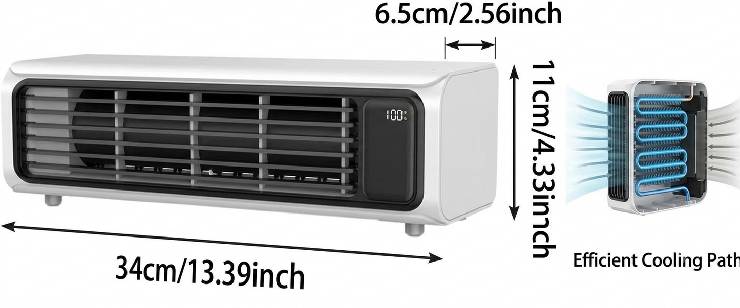 Oscillating tower fan